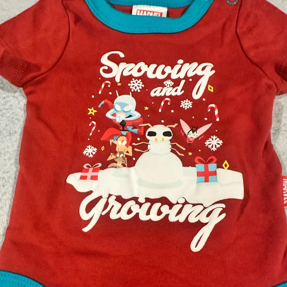 Marvel‎ Holiday Onesie - EUC